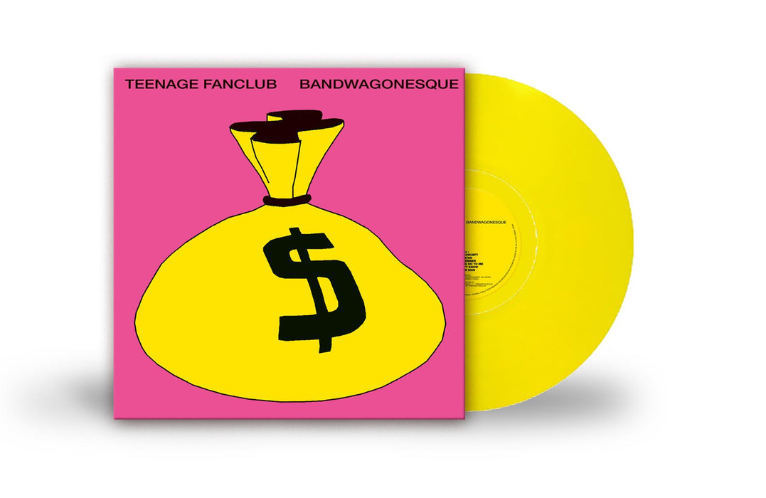 Teenage Fanclub - Bandwagonesque Transparent Yellow Vinyl LP