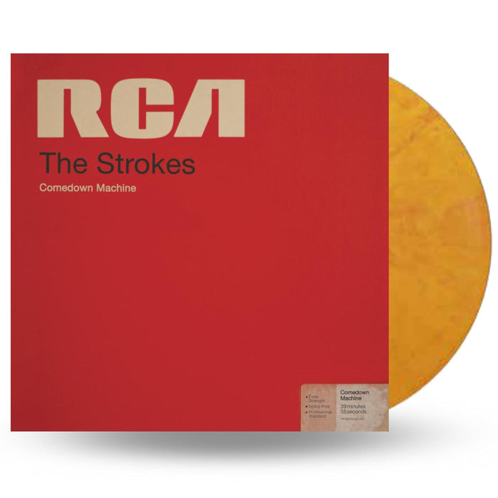 The Strokes - Comedown Machine Limited Edition Yellow & Red Marbled Vinyl LP Reissue