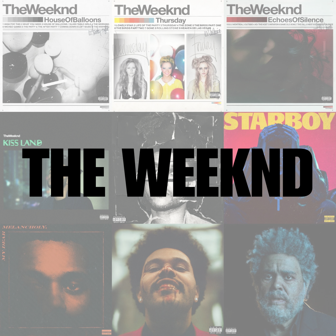 Weeknd Collection The Weeknd Vinyl Records — Dig In Records