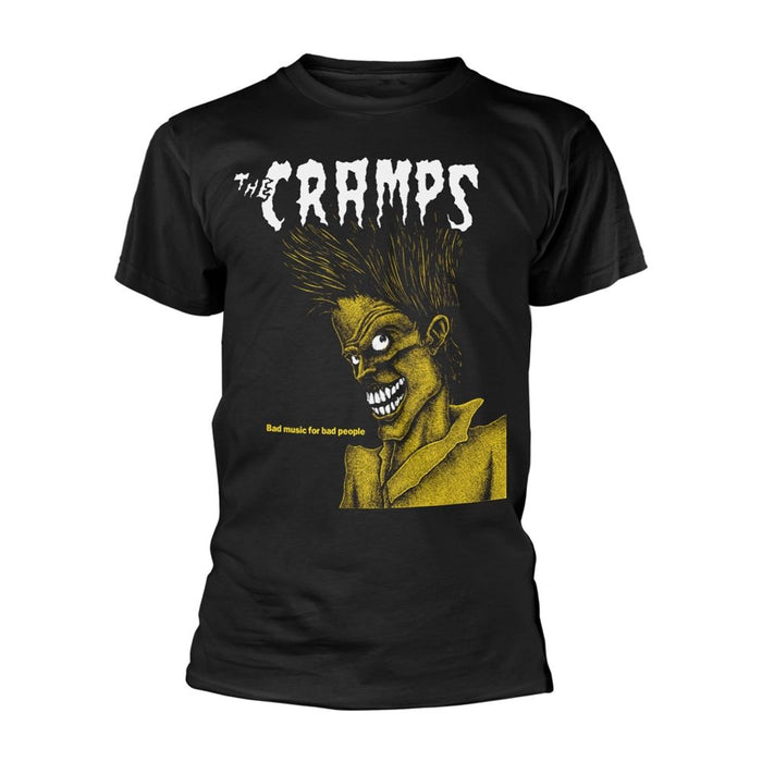 The Cramps - Bad Music For Bad People (Black) T-Shirt