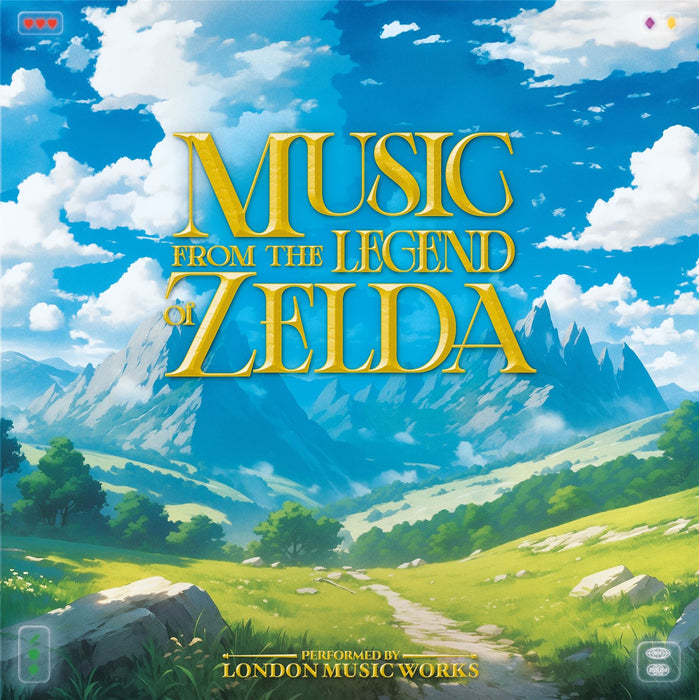 Music From The Legend of Zelda - London Music Works 3x Sky Blue Vinyl LP