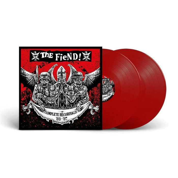 The Fiend - Complete Recordings 83-87 2x Red Vinyl LP