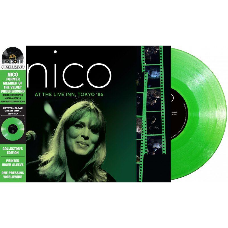 Nico - At The Live Inn, Tokyo '86 RSD 2024 Crystal Clear Green Vinyl LP