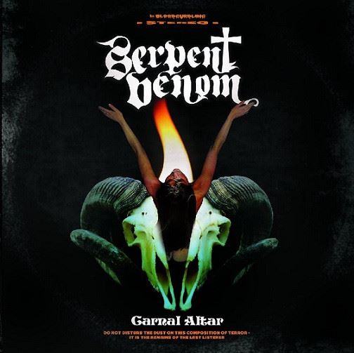 Serpent Venom - Carnal Altar Limited Edition 2x Red Vinyl LP