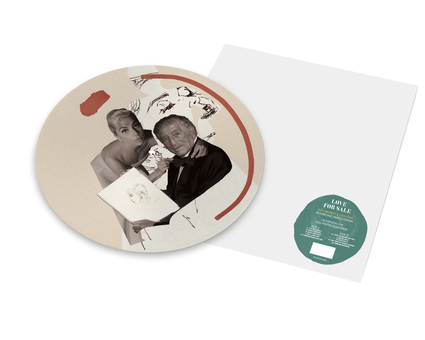 Tony Bennett & Lady Gaga - Love For Sale Picture Disc Vinyl LP