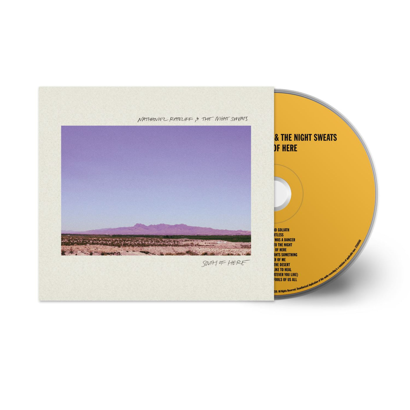 Nathaniel Rateliff & The Night Sweats - South of Here CD