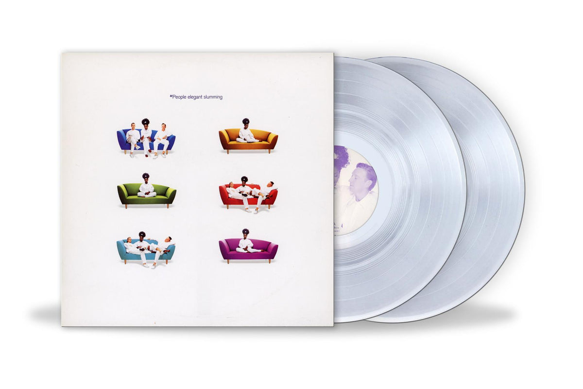 M People - Elegant Slumming National Album Day 2x Transparent Vinyl LP Reissue