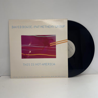 David Bowie / Pat Metheny Group - This Is Not America (Theme From The Original Motion Picture, The Falcon And The Snowman) 12" Vinyl Single