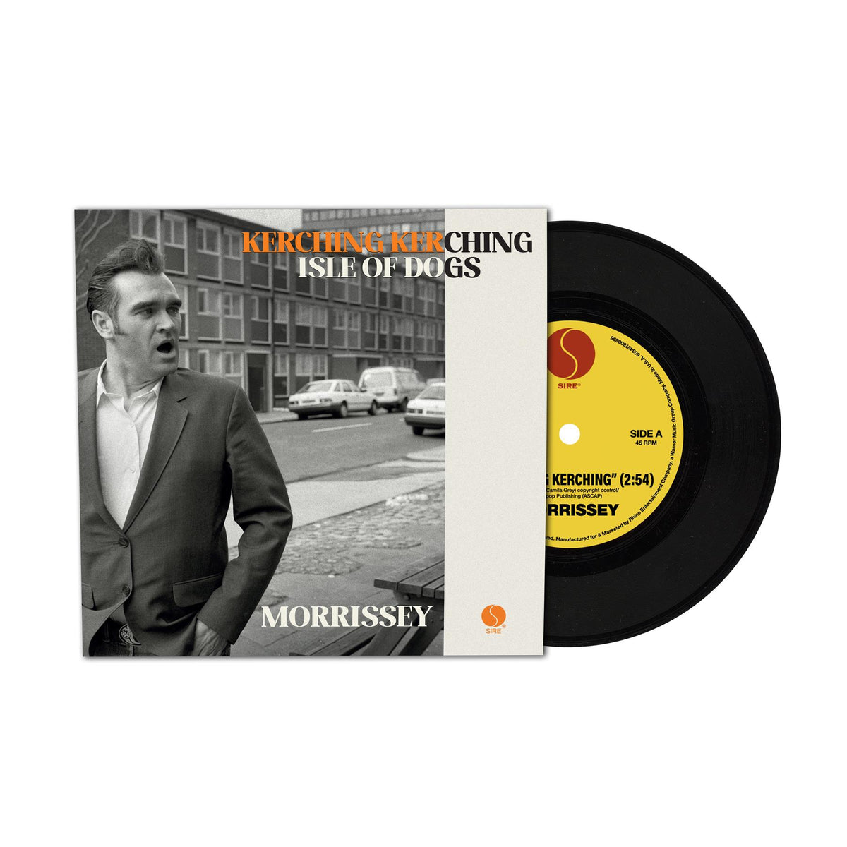 Morrissey - Kerching Kerching / Isle of Dogs 7" Vinyl Single