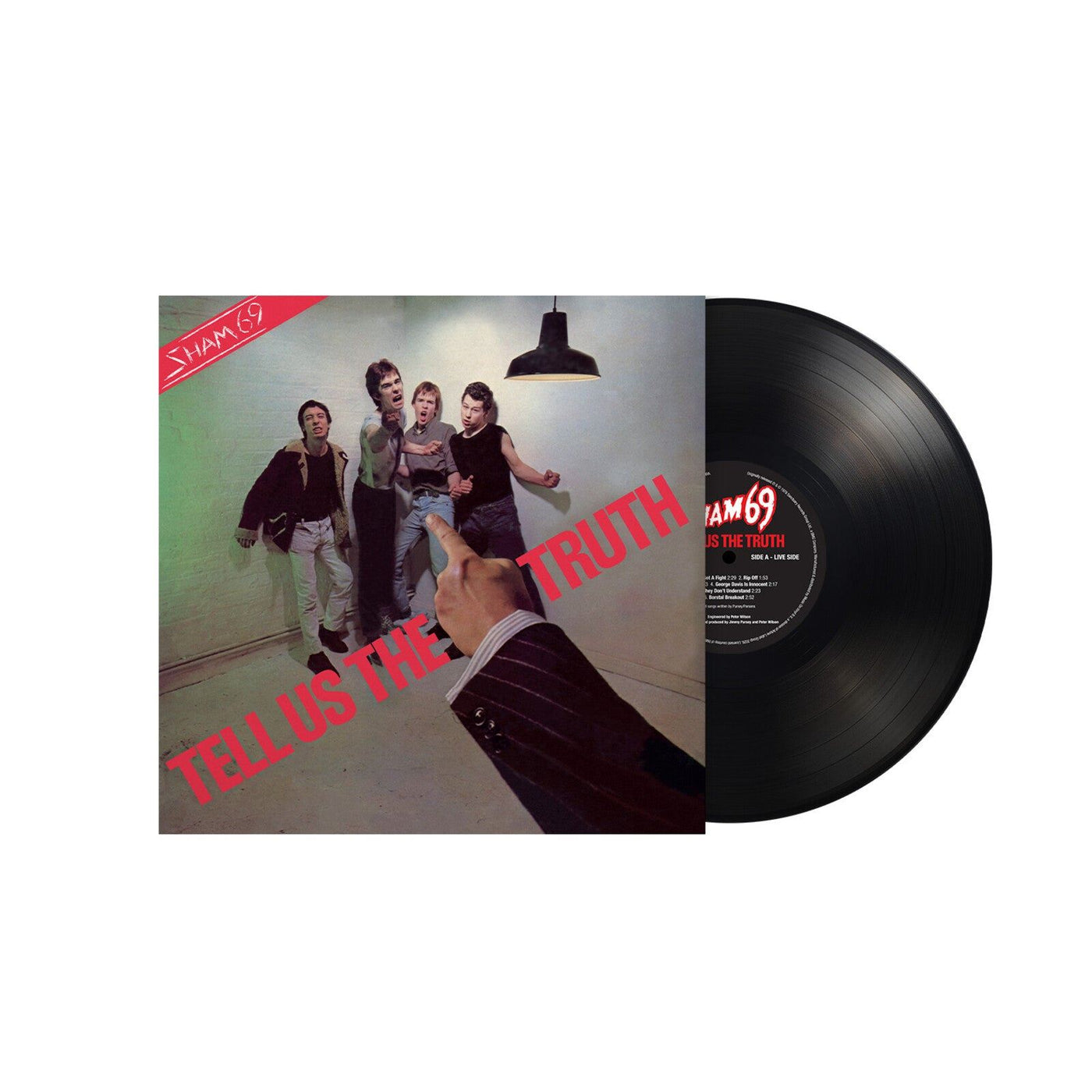 Sham 69 - Tell Us The Truth 180G Vinyl LP Reissue