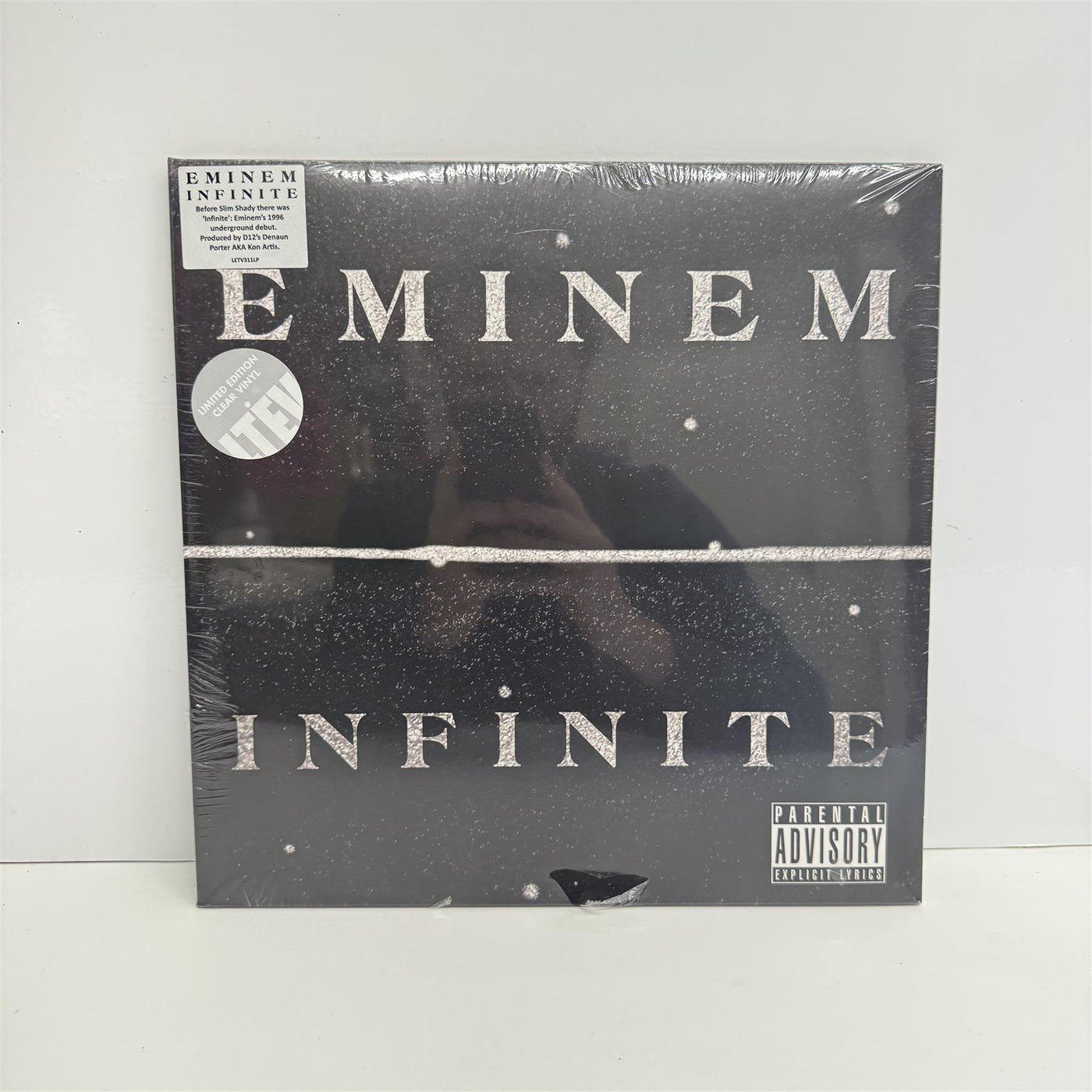 Eminem - Infinite Limited Edition 2x  Frosted Clear Vinyl LP