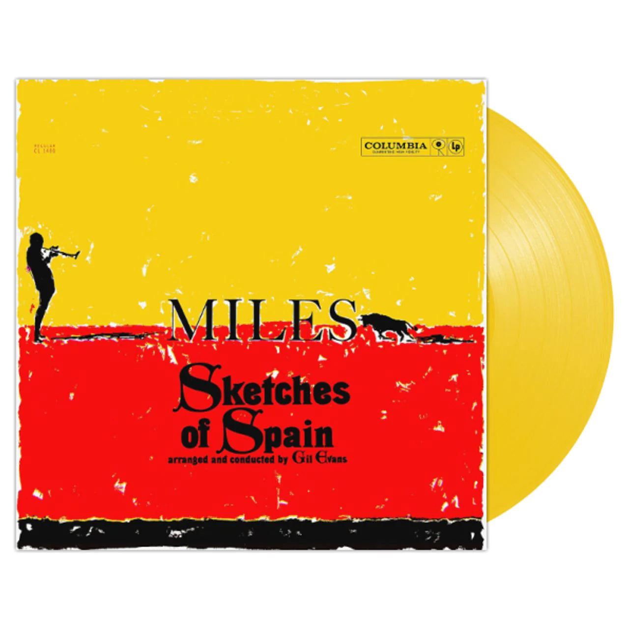 Miles Davis - Sketches Of Spain Yellow Vinyl LP Reissue