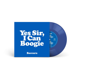 Baccara - Yes Sir, I Can Boogie 7" Blue Vinyl Single Reissue