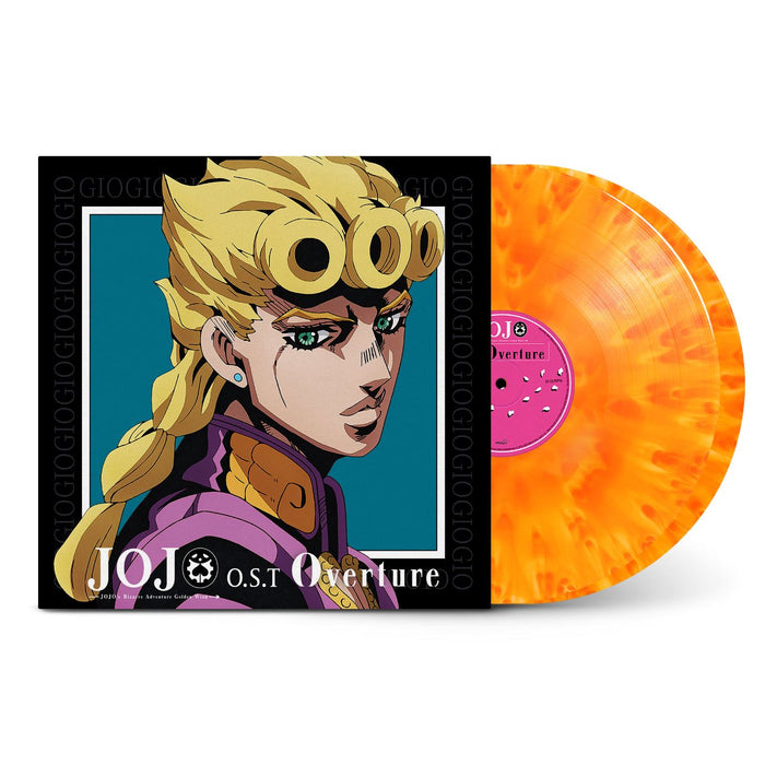 JoJo's Bizarre Adventure: Golden Wind O.S.T. Vol. 1: Overture - Yugo Kanno 2x Yellow & Orange Blend Vinyl LP