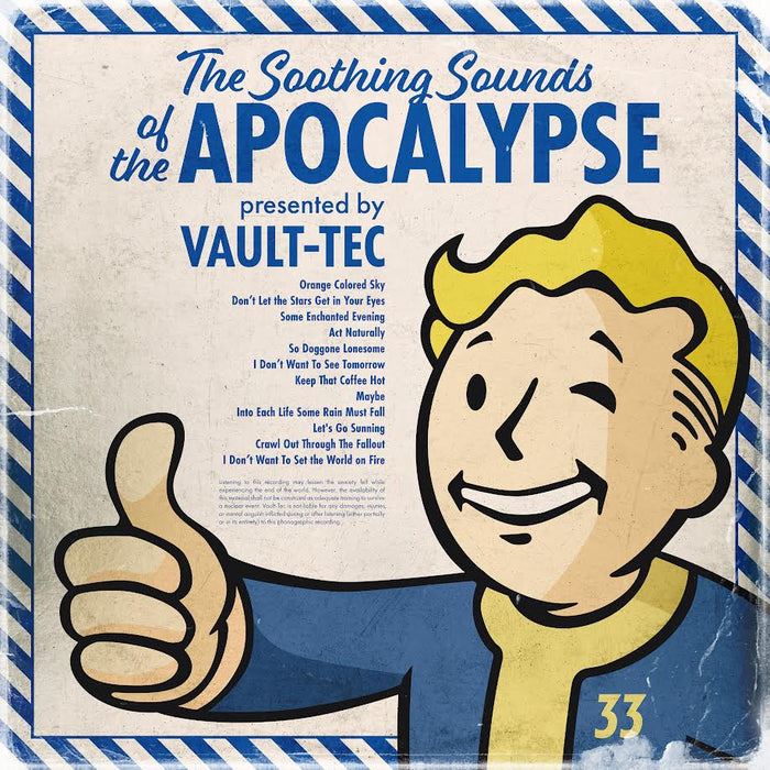 Fallout - The Soothing Sounds Of The Apocalypse - V/A Blue Smoke Vinyl LP