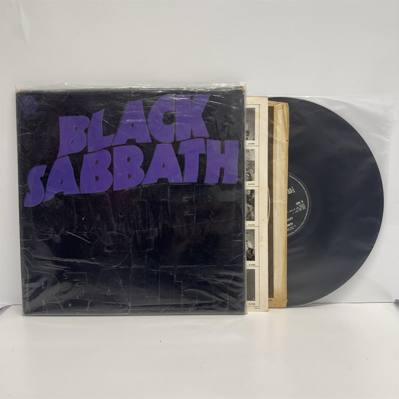 Black Sabbath - Master Of Reality Vinyl LP With Box