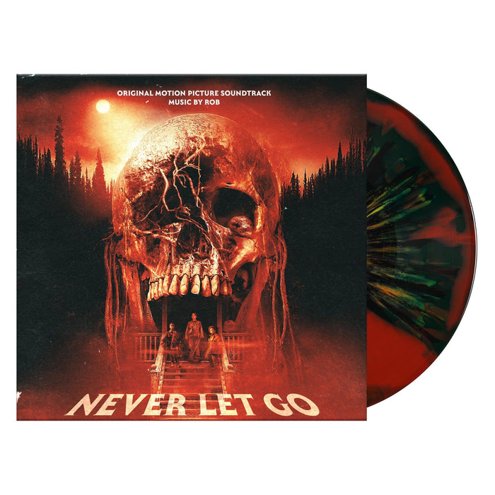 Never Let Go - ROB Blood Red & Swirled With Splatter Vinyl LP