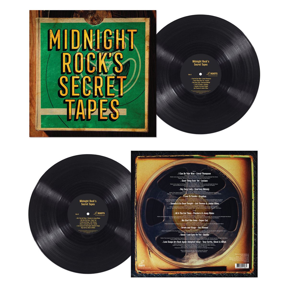 Midnight Rock's Secret Tapes - V/A Vinyl LP