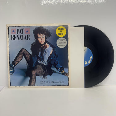 Pat Benatar - Love Is A Battlefield (Special Extended Remix) 12" Vinyl Single With Poster