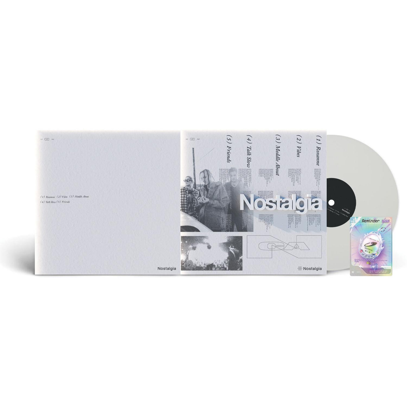 Chase Atlantic - Nostalgia 12" White Vinyl EP Reissue