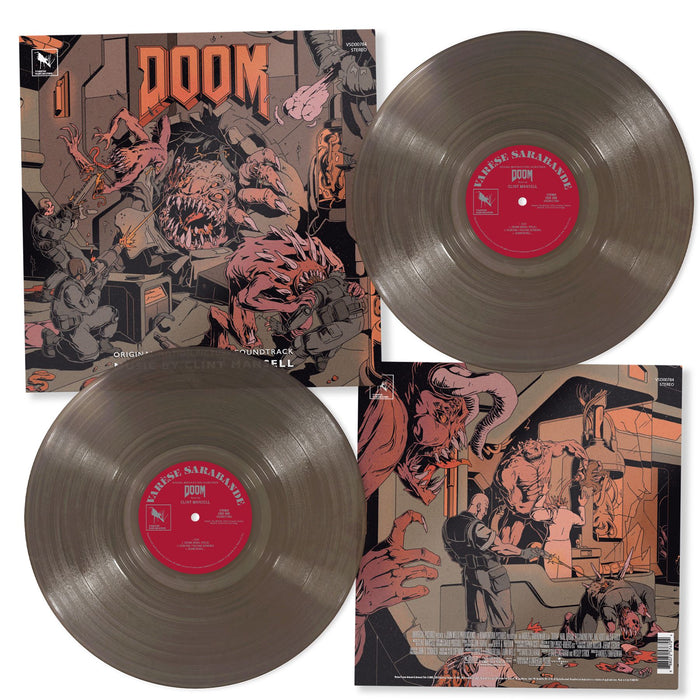 Doom (Original Motion Picture Soundtrack) - Clint Mansell 2x Black Ice Vinyl LP