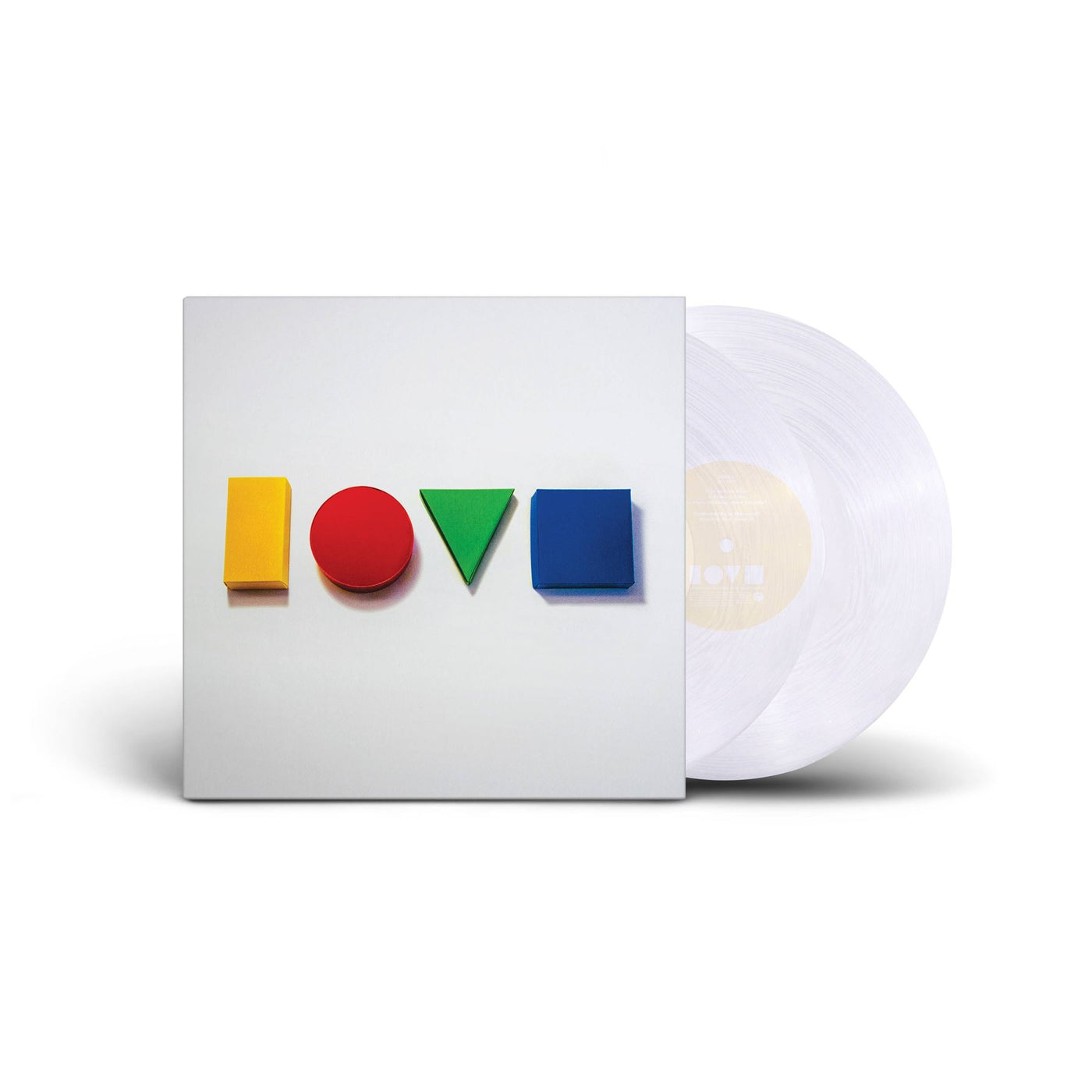Jason Mraz - Love Is A Four Letter Word Limited Edition 2x Crystal Clear Vinyl LP Reissue