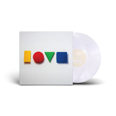 Jason Mraz - Love Is A Four Letter Word Limited Edition 2x Crystal Clear Vinyl LP Reissue