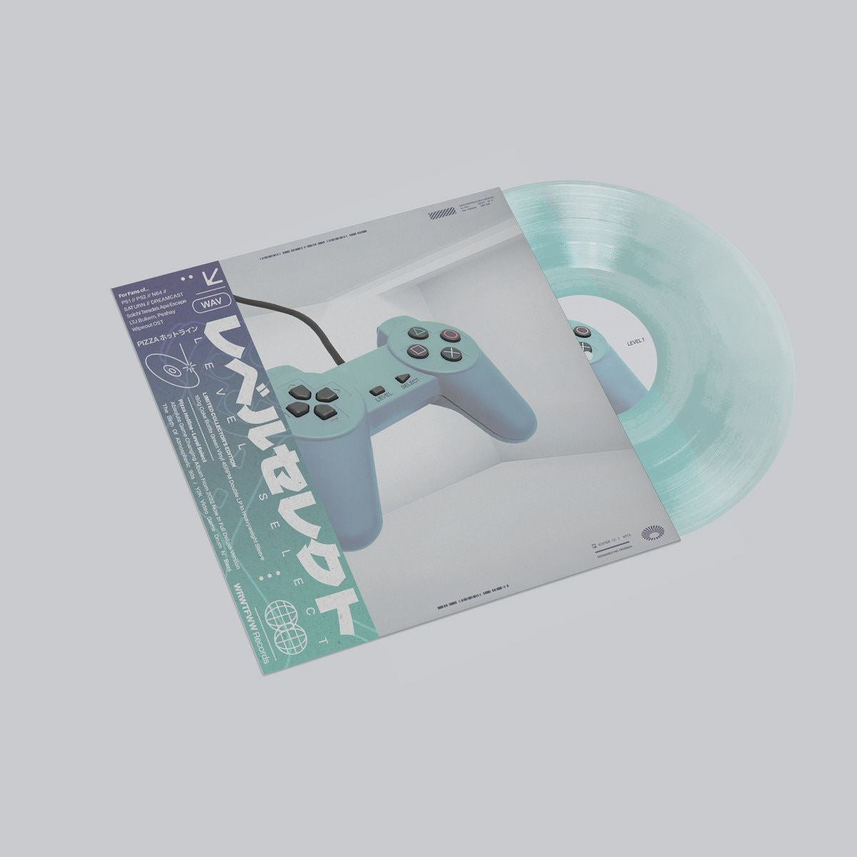 Pizza Hotline - Level Select 2x 180G Coke Bottle Green Transparent Vinyl LP Reissue