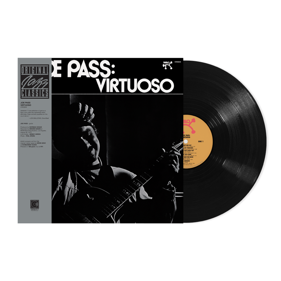 Joe Pass - Virtuoso 180G Vinyl LP Reissue