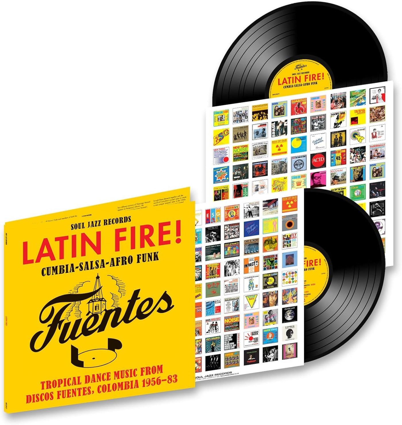 Soul Jazz Records Presents: Latin Fire! Tropical Dance Music from Discos Fuentes, Colombia 1956-83 - V/A 2x Vinyl LP