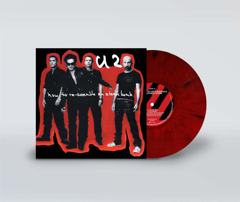 U2 - How to Re-Assemble an Atomic Bomb RSD Black Friday Black & Red Marbled Vinyl LP