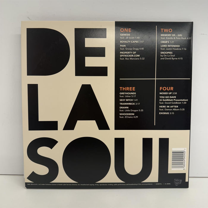 De La Soul - And The Anonymous Nobody 2x Vinyl LP