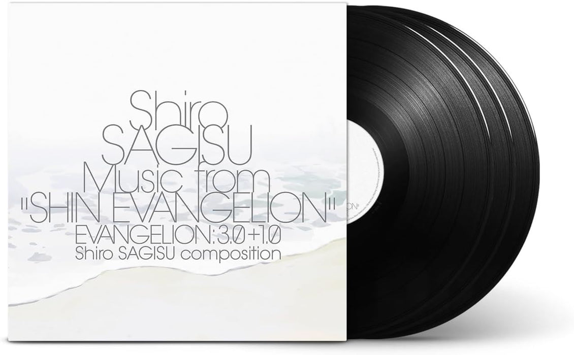 Shiro SAGISU Music from "SHIN EVANGELION" EVANGELION: 3.0+1.0 - Shiro Sagisu 3x Vinyl LP