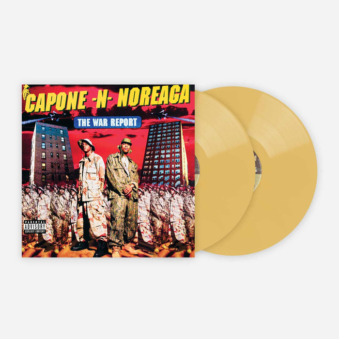 Capone -N- Noreaga - The War Report 2x Yellow Vinyl LP Reissue