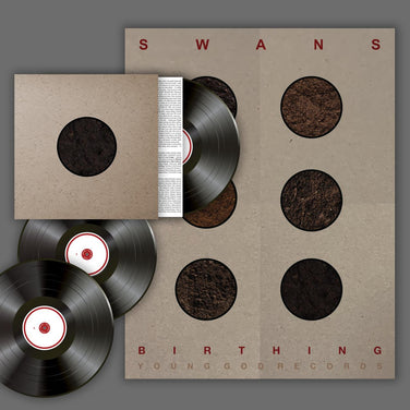 Swans - Birthing 3x Vinyl LP + DVD