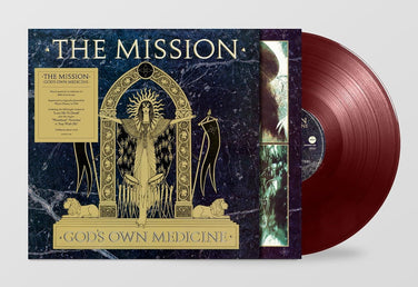 The Mission - God's Own Medicine Oxblood Red Vinyl LP Reissue