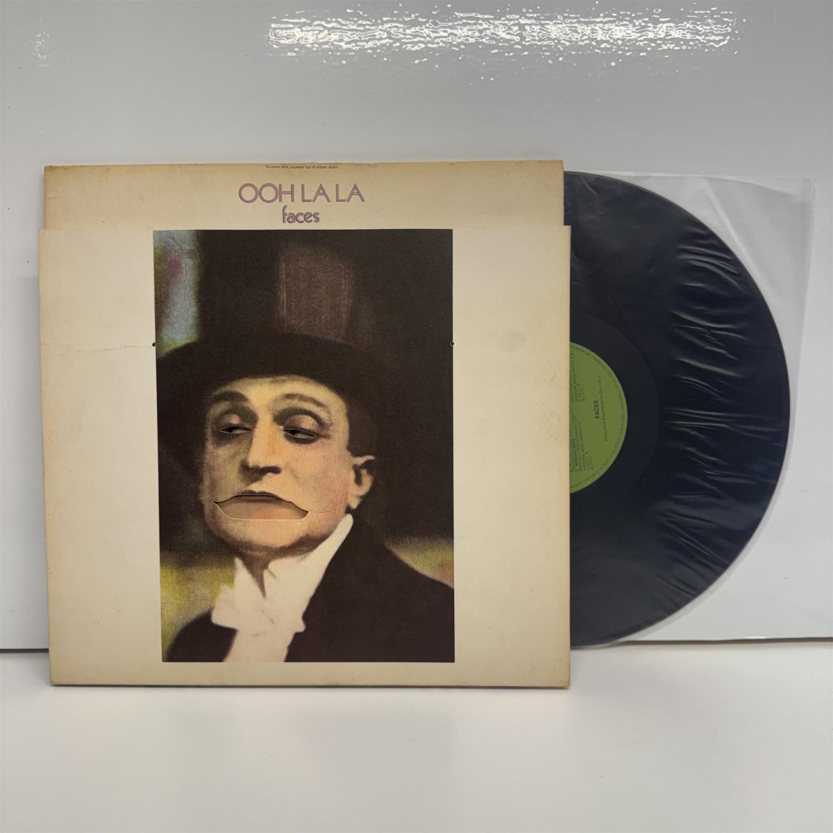 Faces - Ooh La La Vinyl LP Die Cut Sleeve