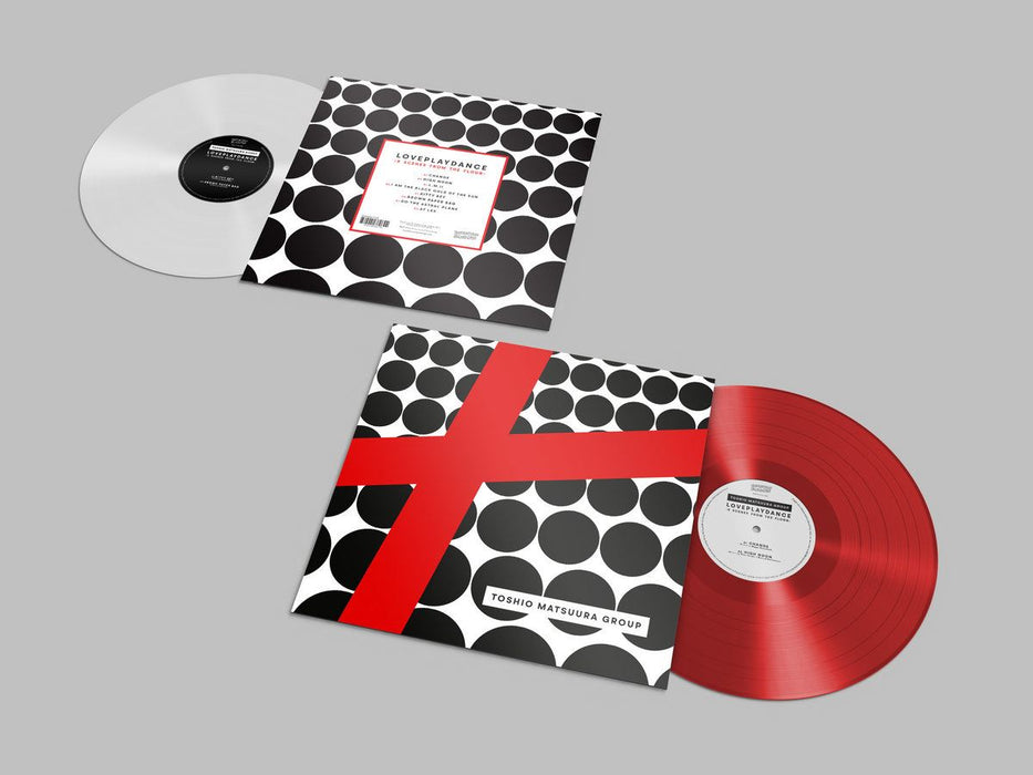 Toshio Matsuura Group - LOVEPLAYDANCE - 8 Scenes From The Floor Limited Edition 2x Red / White Vinyl LP Reissue