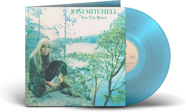 Joni Mitchell - For The Roses Transparent Aqua Blue Vinyl LP Remastered