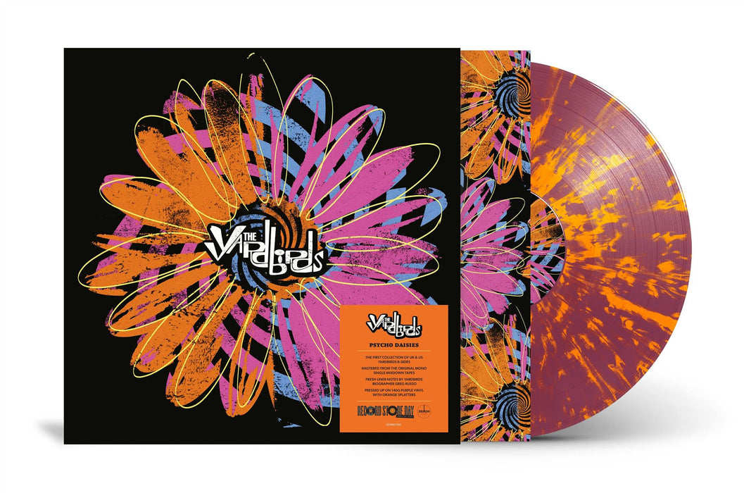 The Yardbirds - Psycho Daisies - The Complete B-Sides RSD 2024 140G Purple With Orange Splatter Vinyl LP