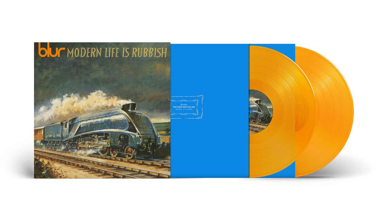 Blur - Modern Life Is Rubbish (30th Anniversary) 2x Transparent Orange Vinyl LP