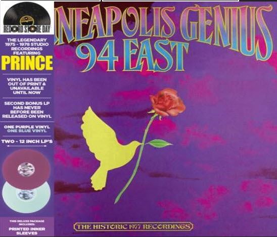 94 East Featuring Prince - Minneapolis Genius RSD 2024 2x Purple / Blue Vinyl LP