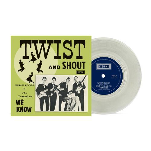 Brian Poole & The Tremeloes - Twist & Shout RSD 2024 7" Clear Vinyl Single