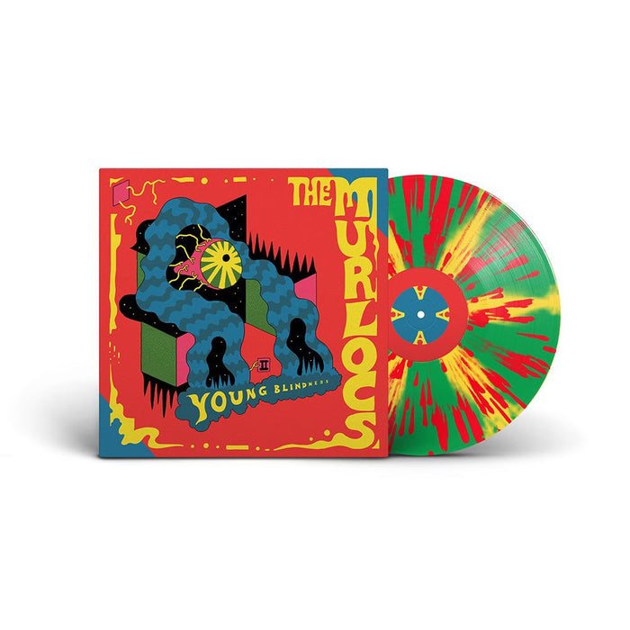 The Murlocs - Young Blindness Yellow & Green  With Red Splatter Vinyl LP
