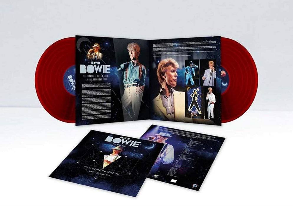 David Bowie - The Very Best - Live At The Montreal Forum 1983 (Serious Moonlight Tour) 2x 180G Dark Red Vinyl LP Numbered