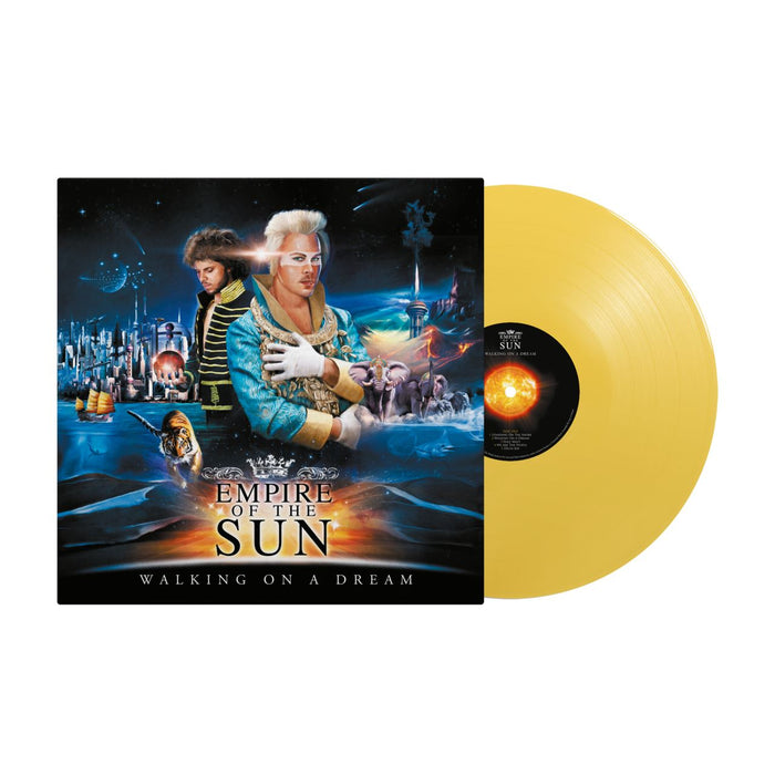 Empire of The Sun - Walking On A Dream Mustard Yellow Vinyl LP