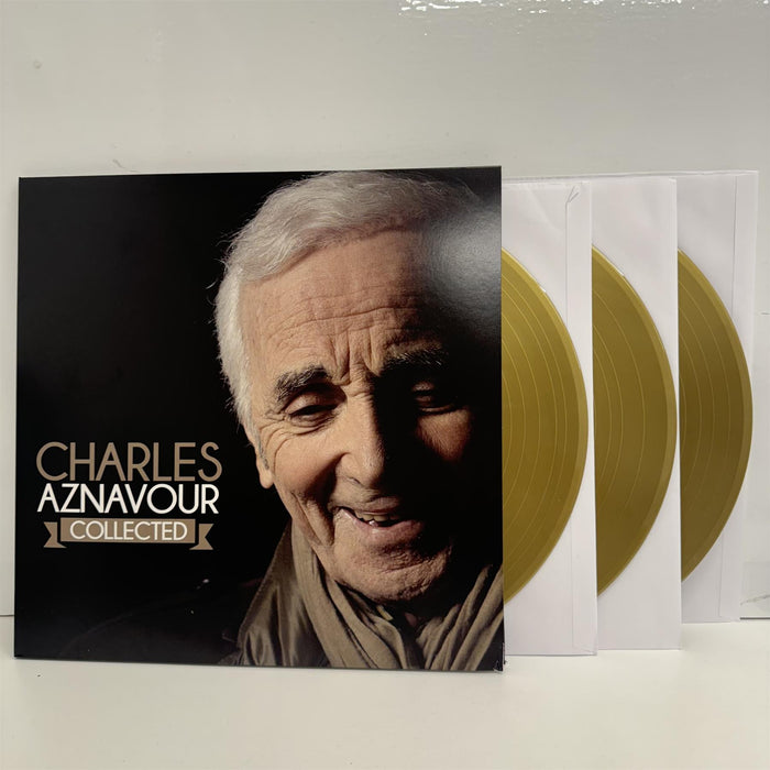 Charles Aznavour - Collected Limited Edition 3x 180G Gold Vinyl LP