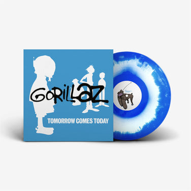 Gorillaz - Tomorrow Comes Today 12" White & Blue Vinyl EP Reissue