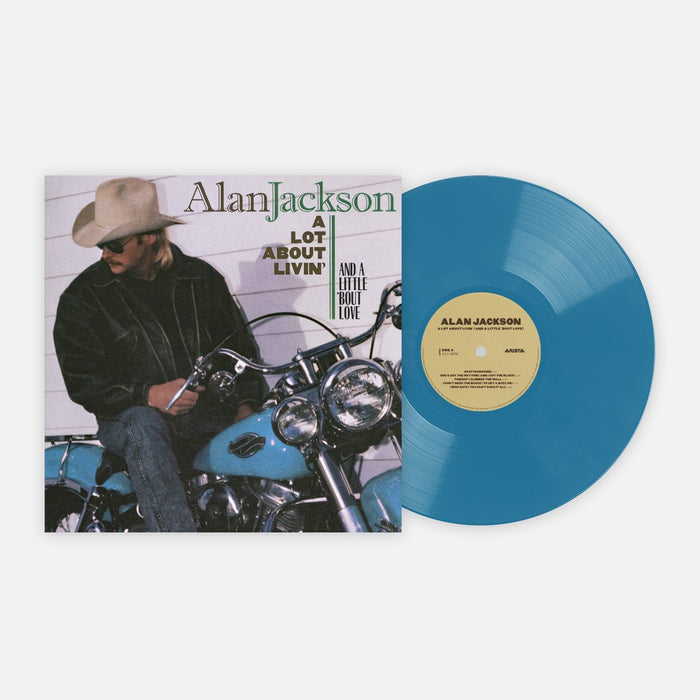 Alan Jackson - A Lot About Livin' (And A Little 'Bout Love) VMP 180G Mecury Blue Vinyl LP Reissue