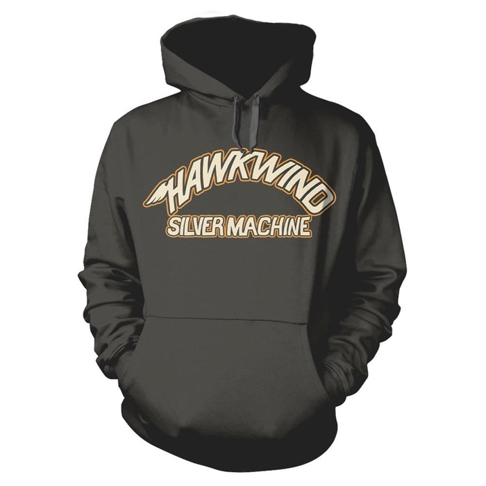 Hawkwind - Silver Machine (Charcoal) Hoodie